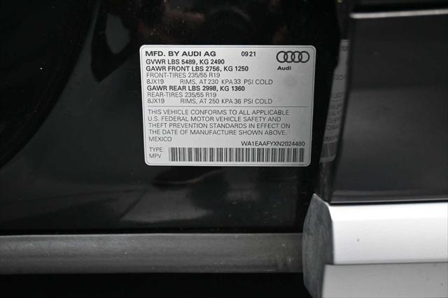 2022 Audi Q5 Premium Plus 45 TFSI S line quattro S tronic