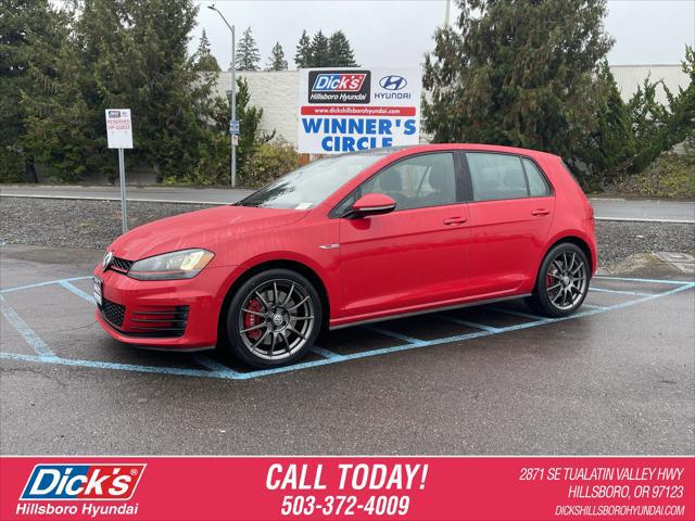 2016 Volkswagen Golf GTI SE w/Performance Package 4-Door for sale in HILLSBORO, OR