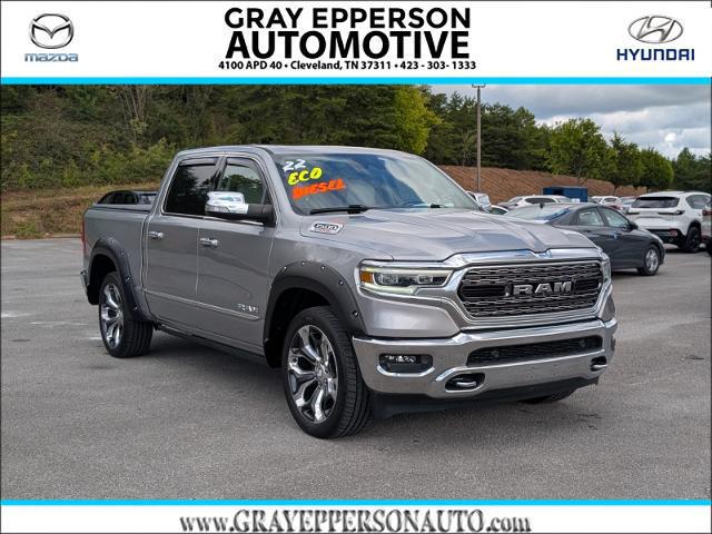 2022 Ram 1500 Limited Crew Cab 4x4 57 Box for sale in CLEVELAND, TN