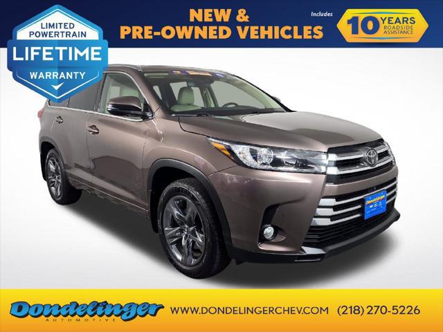2018 Toyota Highlander Limited Platinum for sale in BAXTER, MN
