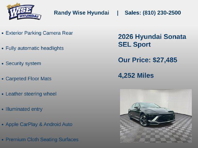2026 Hyundai Sonata SEL Sport