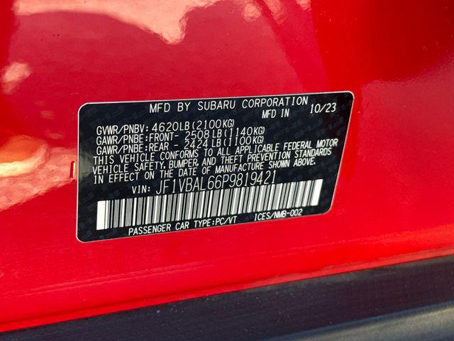 2023 Subaru WRX Limited