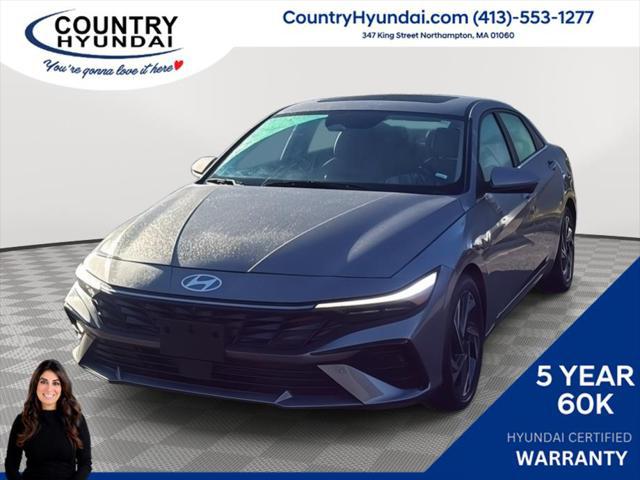 2024 Hyundai Elantra Limited for sale in NORTHAMPTON, MA