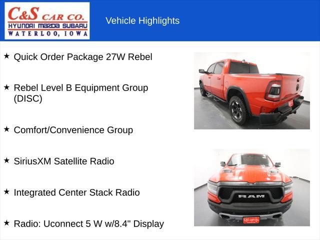 2022 Ram 1500 Rebel Crew Cab 4x4 57 Box