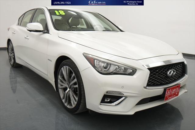 2018 INFINITI Q50h LUXE for sale in WATERLOO, IA