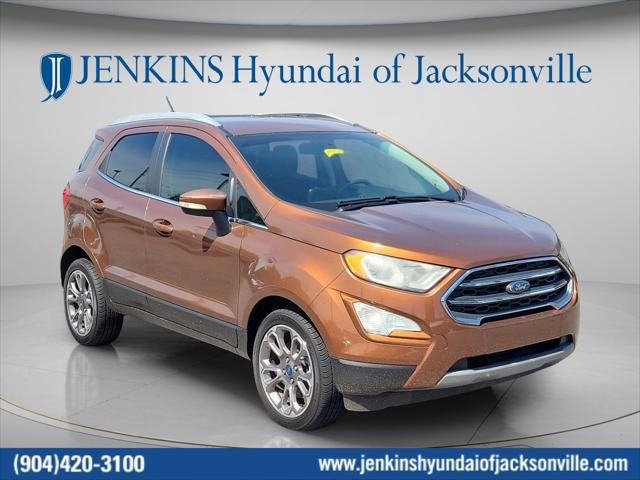 2019 Ford EcoSport Titanium for sale in JACKSONVILLE, FL