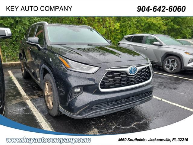 2023 Toyota Highlander Hybrid XLE Bronze for sale in JACKSONVILLE, FL