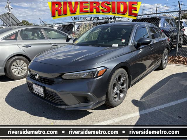 2022 Honda Civic LX for sale in RIVERSIDE, CA