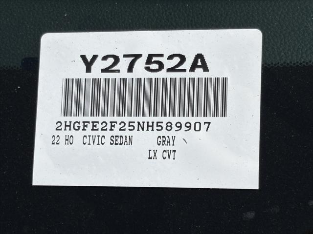 2022 Honda Civic LX