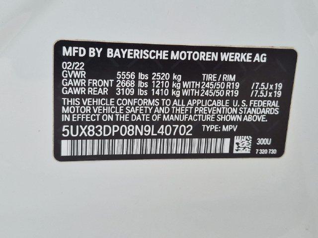 2022 BMW X3 M40i
