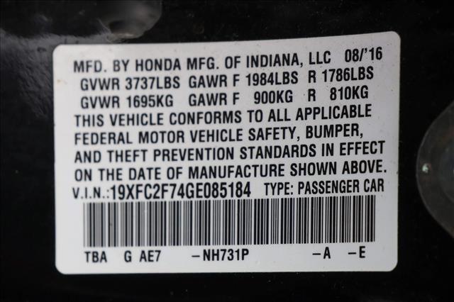 2016 Honda Civic EX