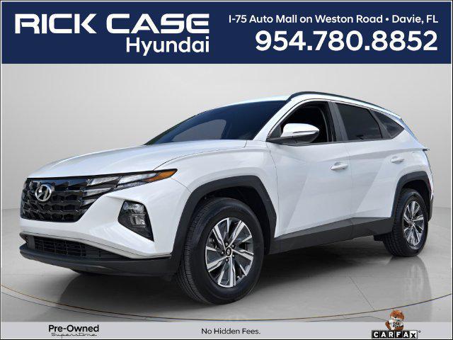 2023 Hyundai Tucson Hybrid Blue for sale in DAVIE, FL