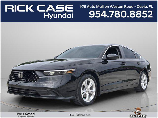2024 Honda Accord LX for sale in DAVIE, FL