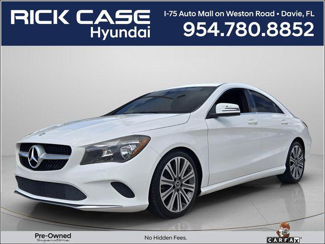 2018 Mercedes-Benz CLA CLA 250 for sale in DAVIE, FL