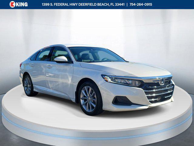 2021 Honda Accord LX for sale in DEERFIELD BEACH, FL