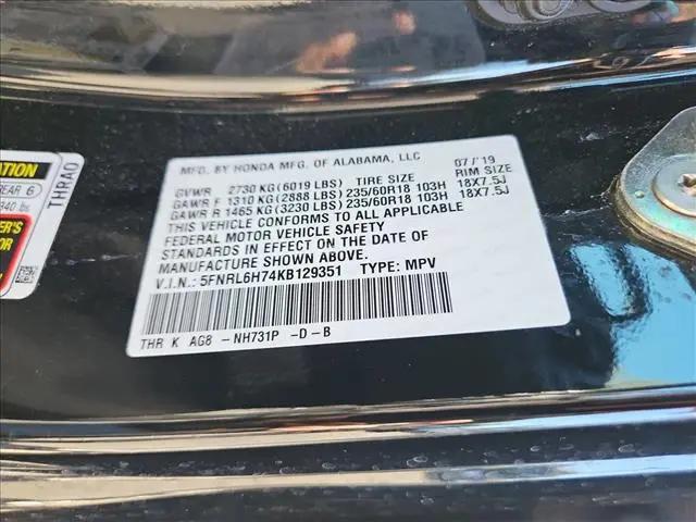 2019 Honda Odyssey EX-L