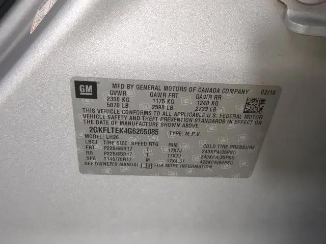 2016 GMC Terrain SLE-2
