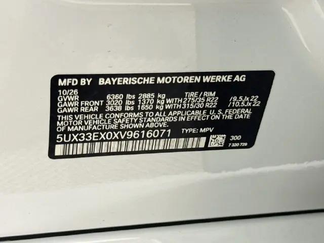 2027 BMW X6 xDrive40i
