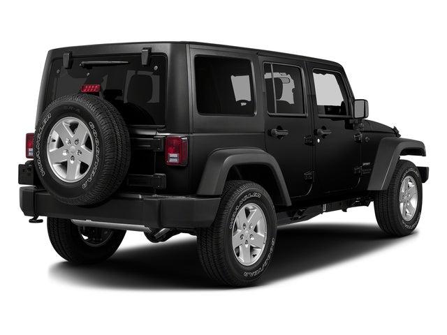 2016 Jeep Wrangler Unlimited Black Bear
