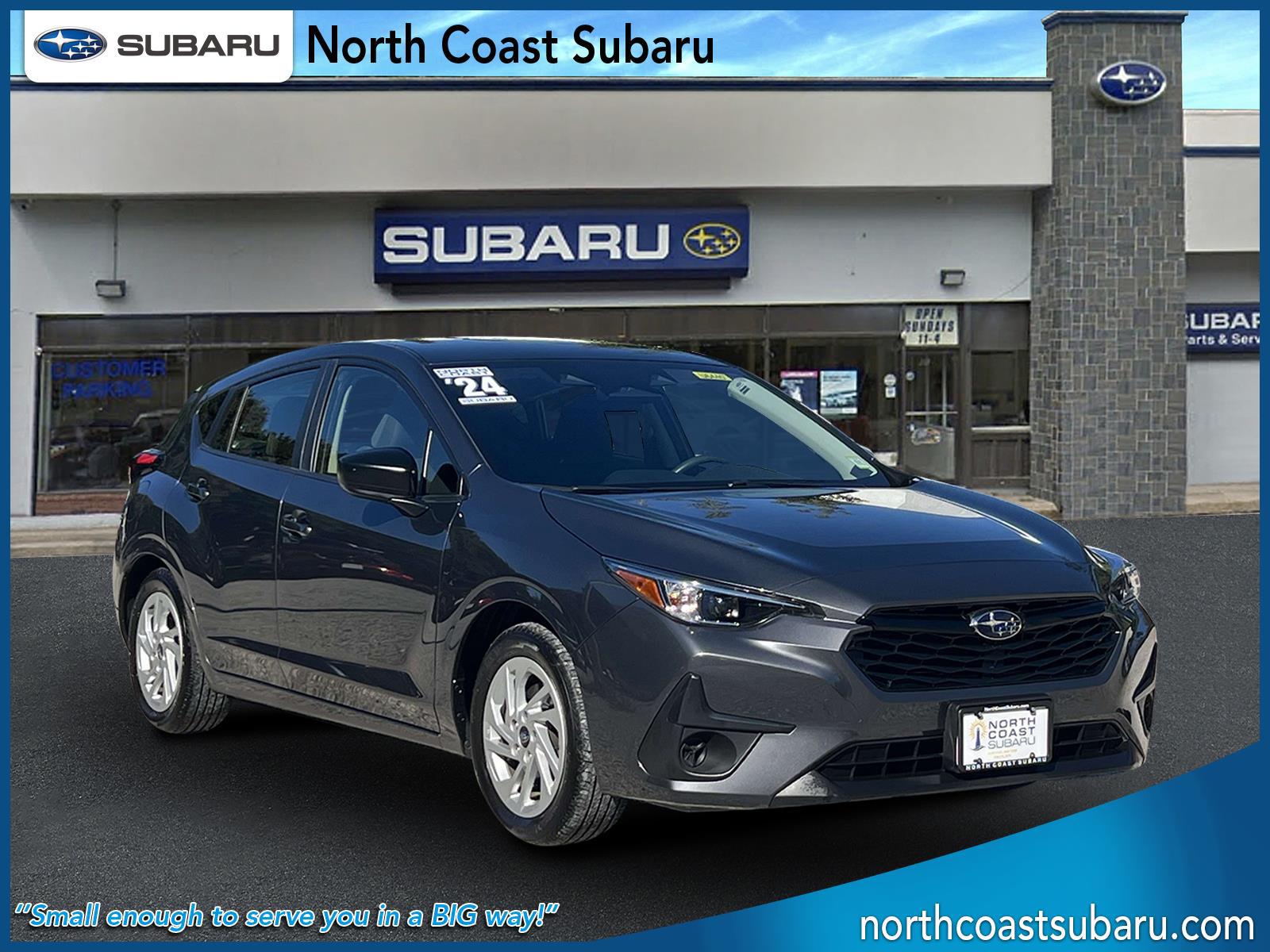 Magnetite Gray Metallic 2024 Subaru Impreza Wagon All-Wheel Drive Continuously Variable Transmission
