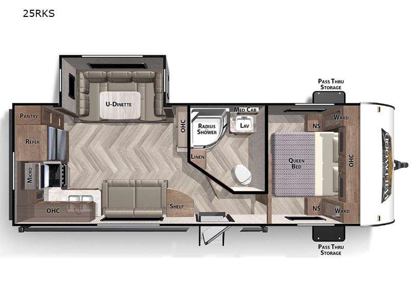 2022 FOREST RIVER WILDWOOD 25RKS TRAVEL TRAILER