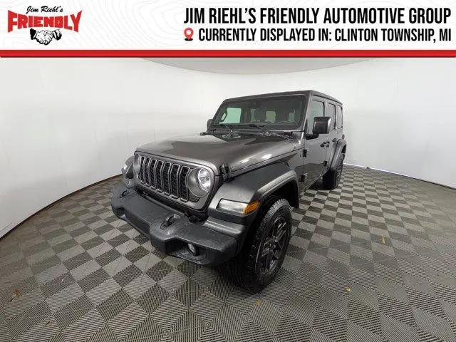 2024 Jeep Wrangler 4-Door Sport S 4x4 for sale in CLINTON TOWNSHIP, MI