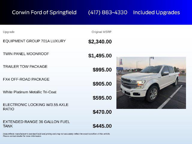 2019 Ford F-150 Platinum