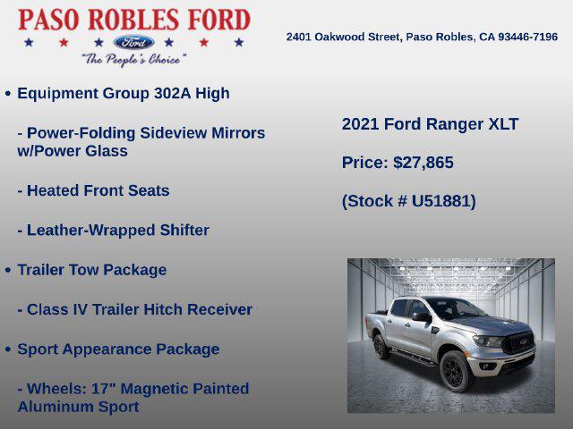 2021 Ford Ranger XLT