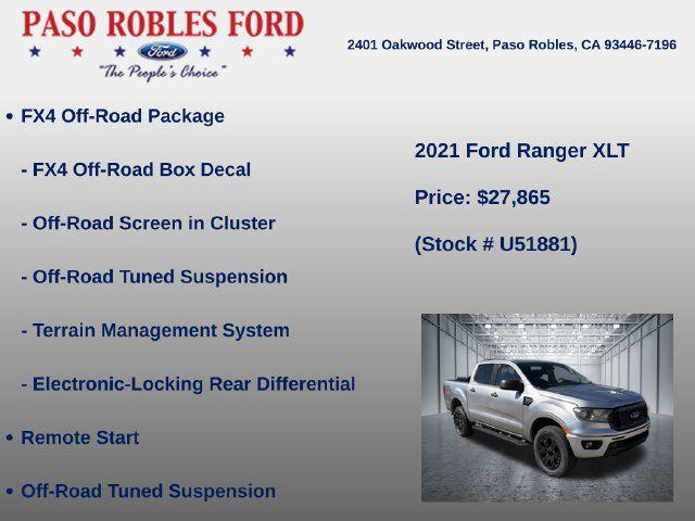 2021 Ford Ranger XLT