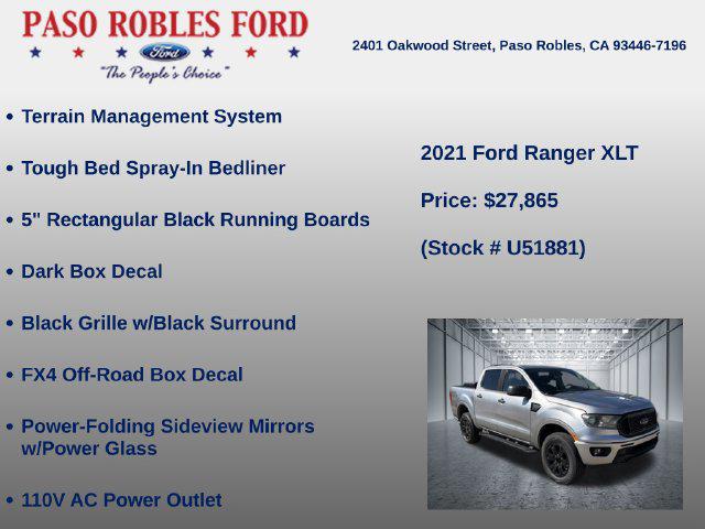 2021 Ford Ranger XLT