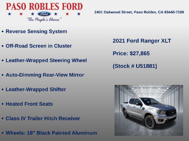 2021 Ford Ranger XLT