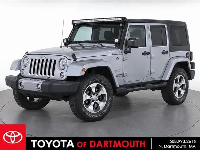 2017 Jeep Wrangler Unlimited Sahara 4x4 for sale in North Dartmouth, MA
