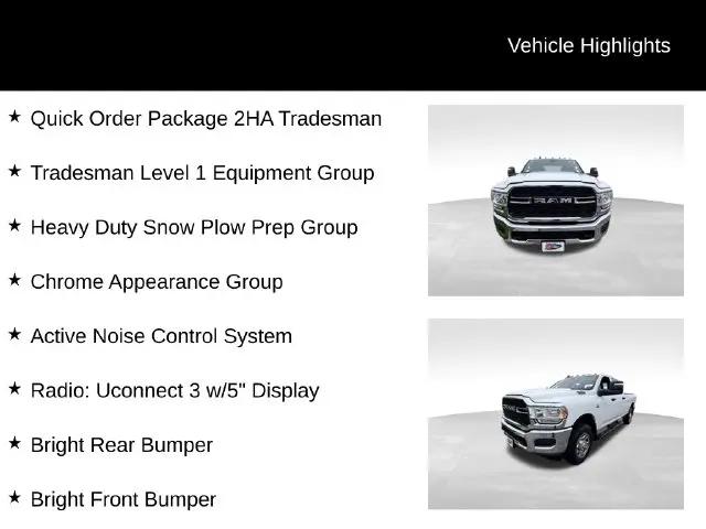 2024 Ram 2500 Tradesman Crew Cab 4x4 8 Box