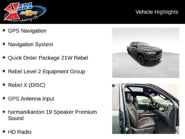 2025 Ram 1500 Rebel Crew Cab 4x4 57 Box