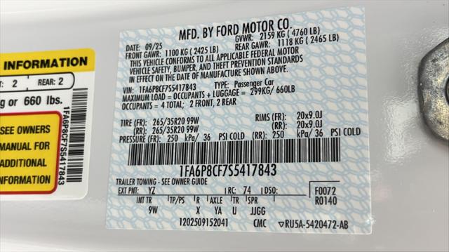 2025 Ford Mustang GT Premium Fastback