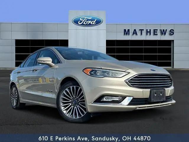 2017 Ford Fusion Hybrid Titanium for sale in Sandusky, OH