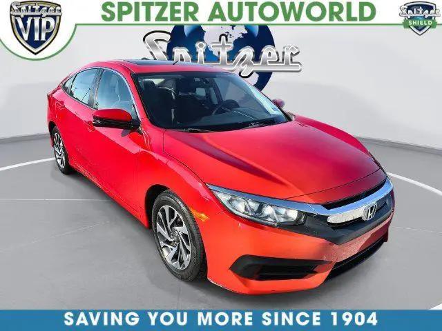 2017 Honda Civic EX for sale in DuBois, PA