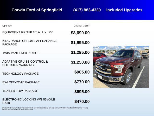 2015 Ford F-150 King Ranch