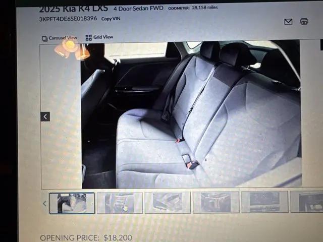 2025 Kia K4 LXS