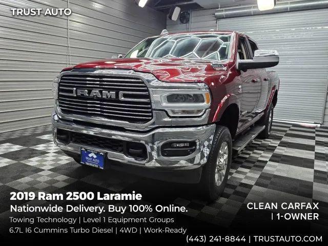 2019 Ram 2500 Laramie Crew Cab 4x4 64 Box for sale in Sykesville, MD
