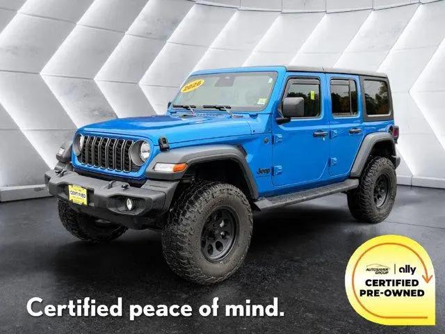 2026 Jeep Wrangler 4-Door Sport S 4x4 for sale in St. Johnsbury, VT