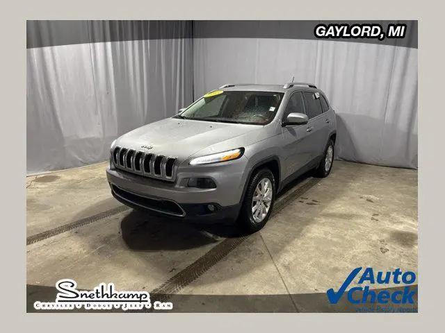 2015 Jeep Cherokee Limited for sale in gaylord, MI