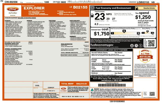 Used 2020 Ford Explorer XLT For Sale in Millington, TN