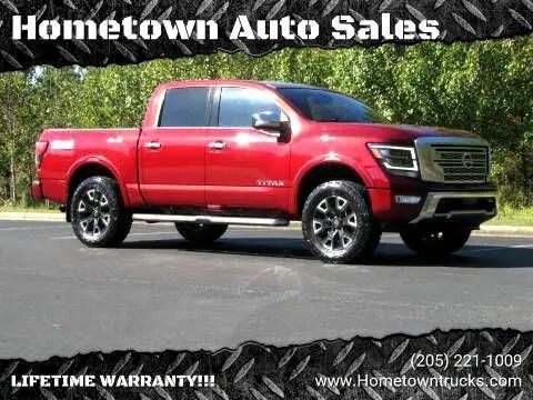 2022 Nissan Titan Crew Cab Platinum Reserve 4x4 for sale in Jasper, AL