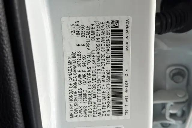 2026 Honda Civic Sport