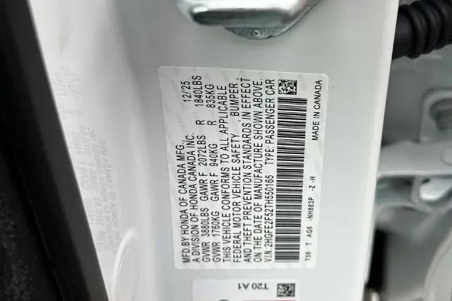 2026 Honda Civic Sport