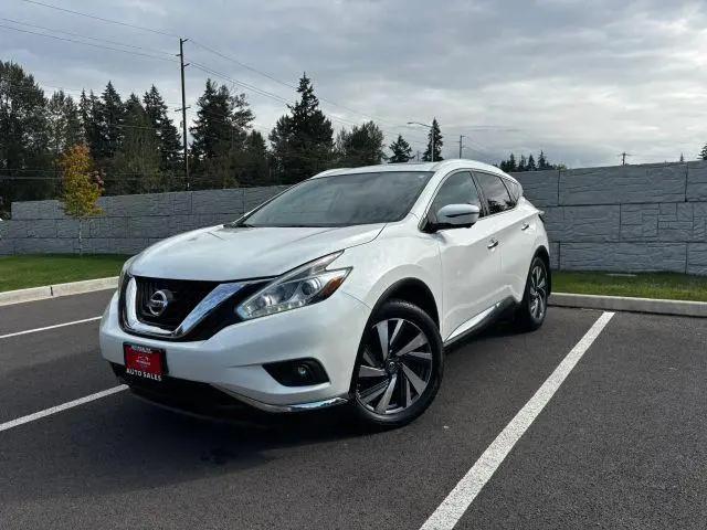 2016 Nissan Murano Platinum for sale in Puyallup, WA