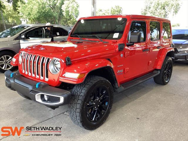 2022 Jeep Wrangler 4xe Unlimited Sahara 4x4 for sale in Perry, OK