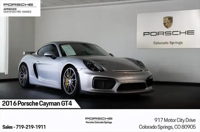 2016 Porsche Cayman GT4 for sale in Colorado Springs, CO