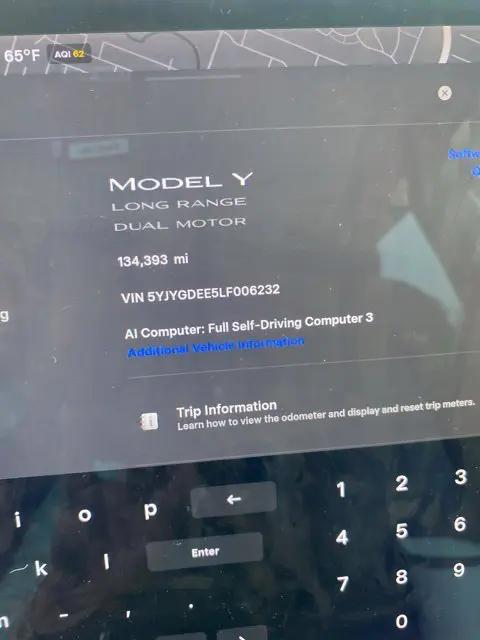 2020 Tesla Model Y Long Range Dual Motor All-Wheel Drive